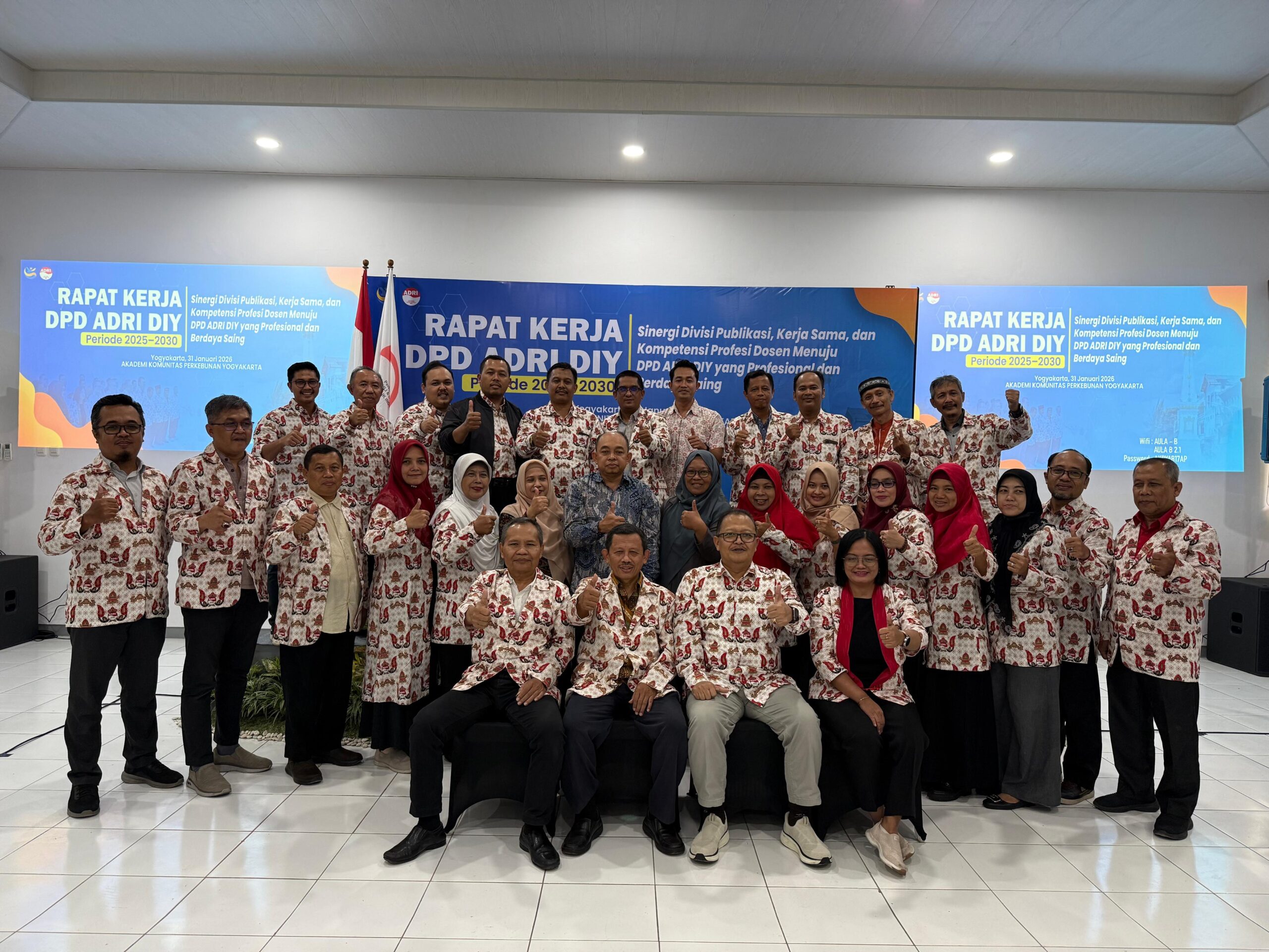 Rapat Kerja DPD ADRI DIY